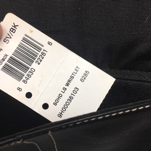 Coach NWT Black Soho Wristlet Wallet 7 x 4" - Picture 5 of 7